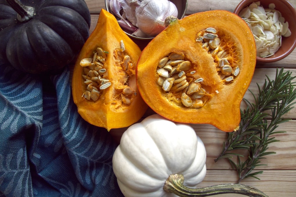 dynia zapiekana z fetą - składniki