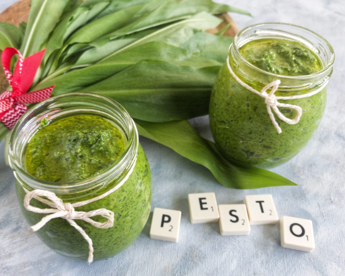 pesto z czosnku niedźwiedziego 4