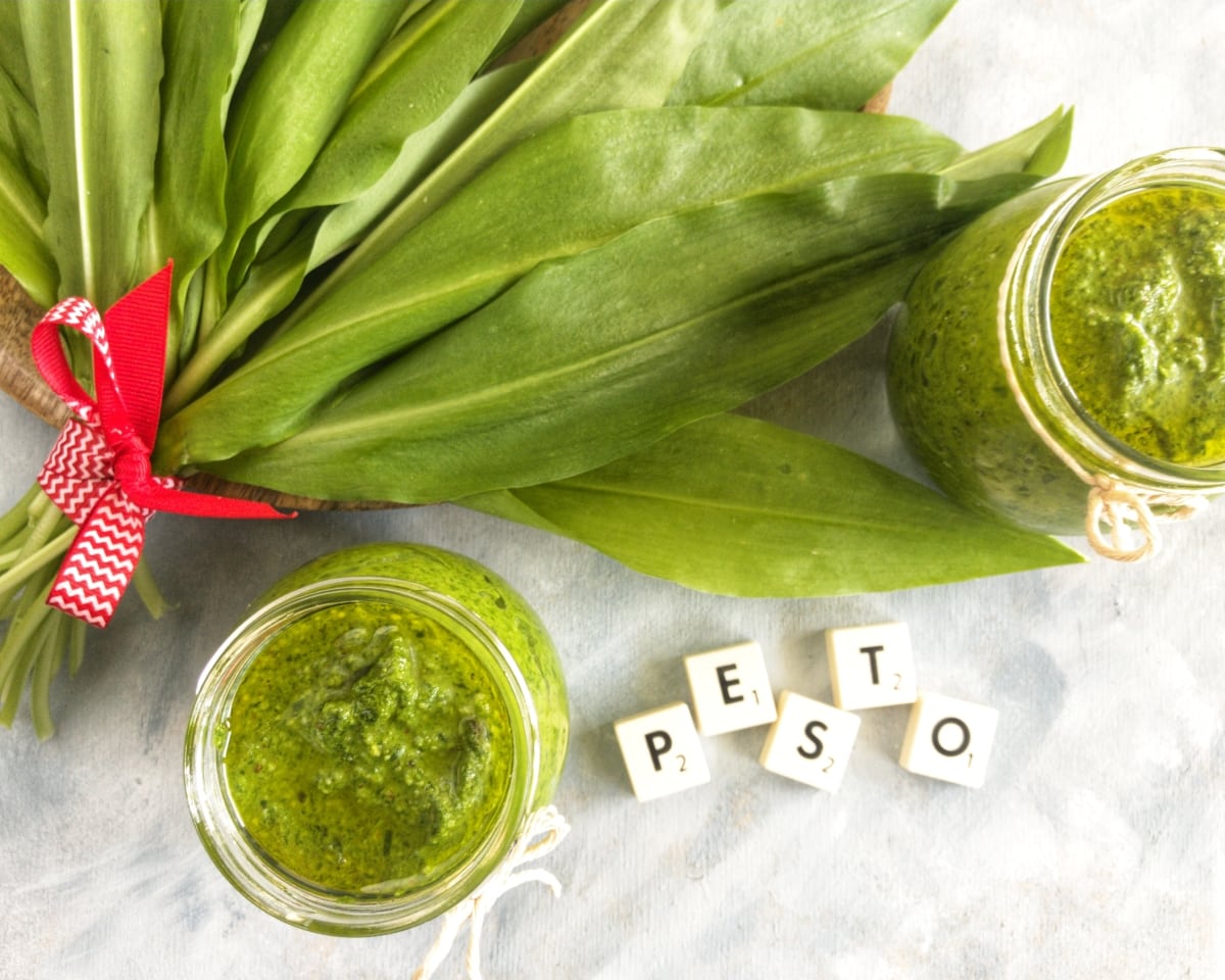 pesto z czosnku niedźwiedziego 6