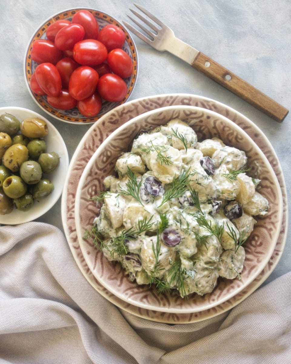 sałatka ziemniaczana tzatziki 2