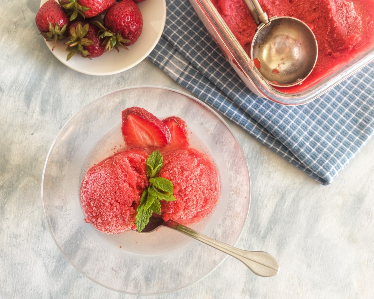 sorbet z truskawek i prosecco 4