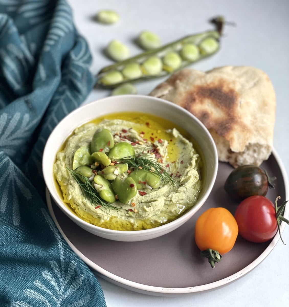hummus z bobu 1