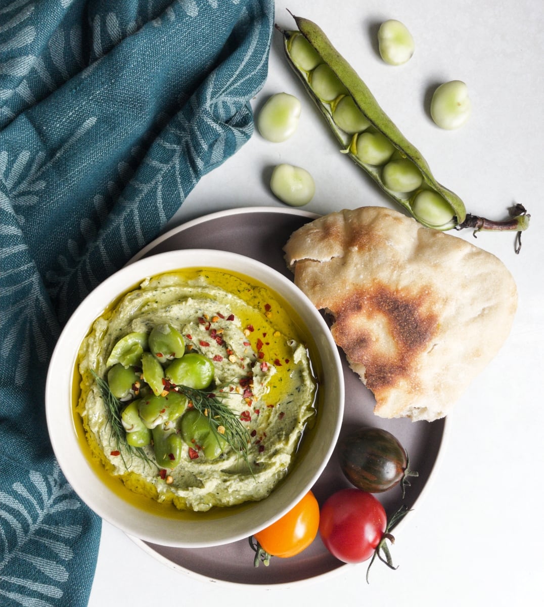 hummus z bobu 2
