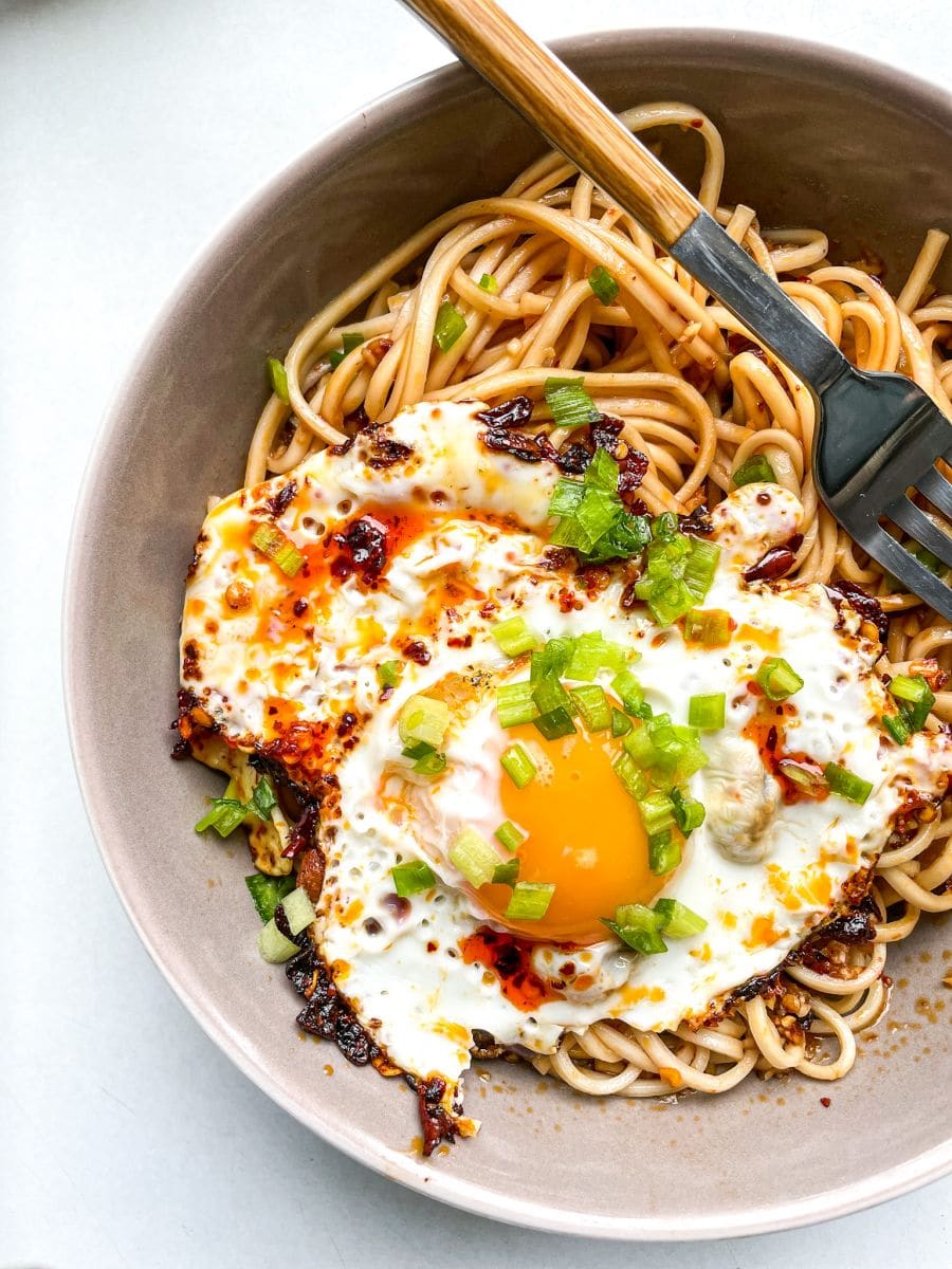 makaron z olejem chili 3