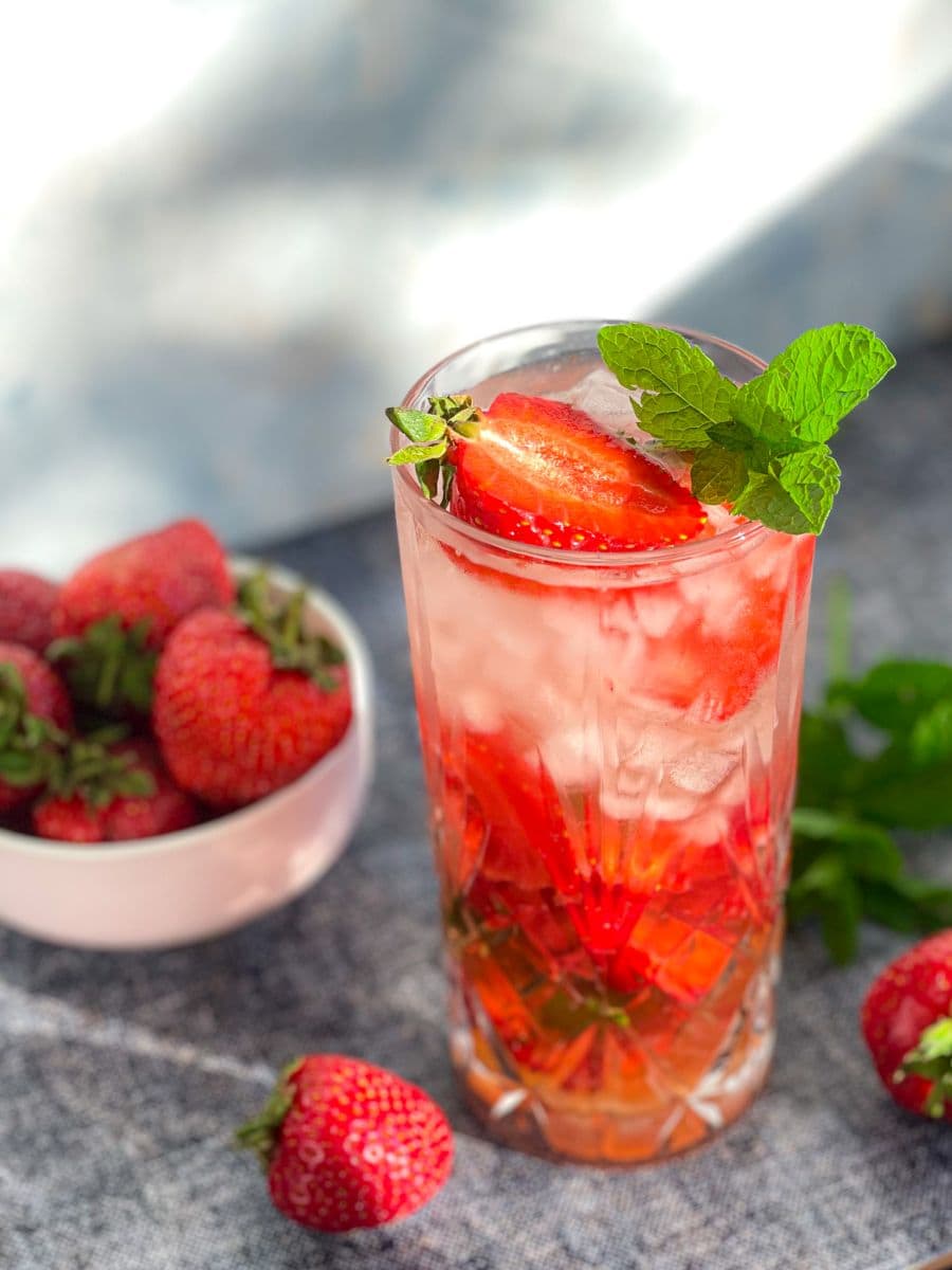 truskawkowe mojito