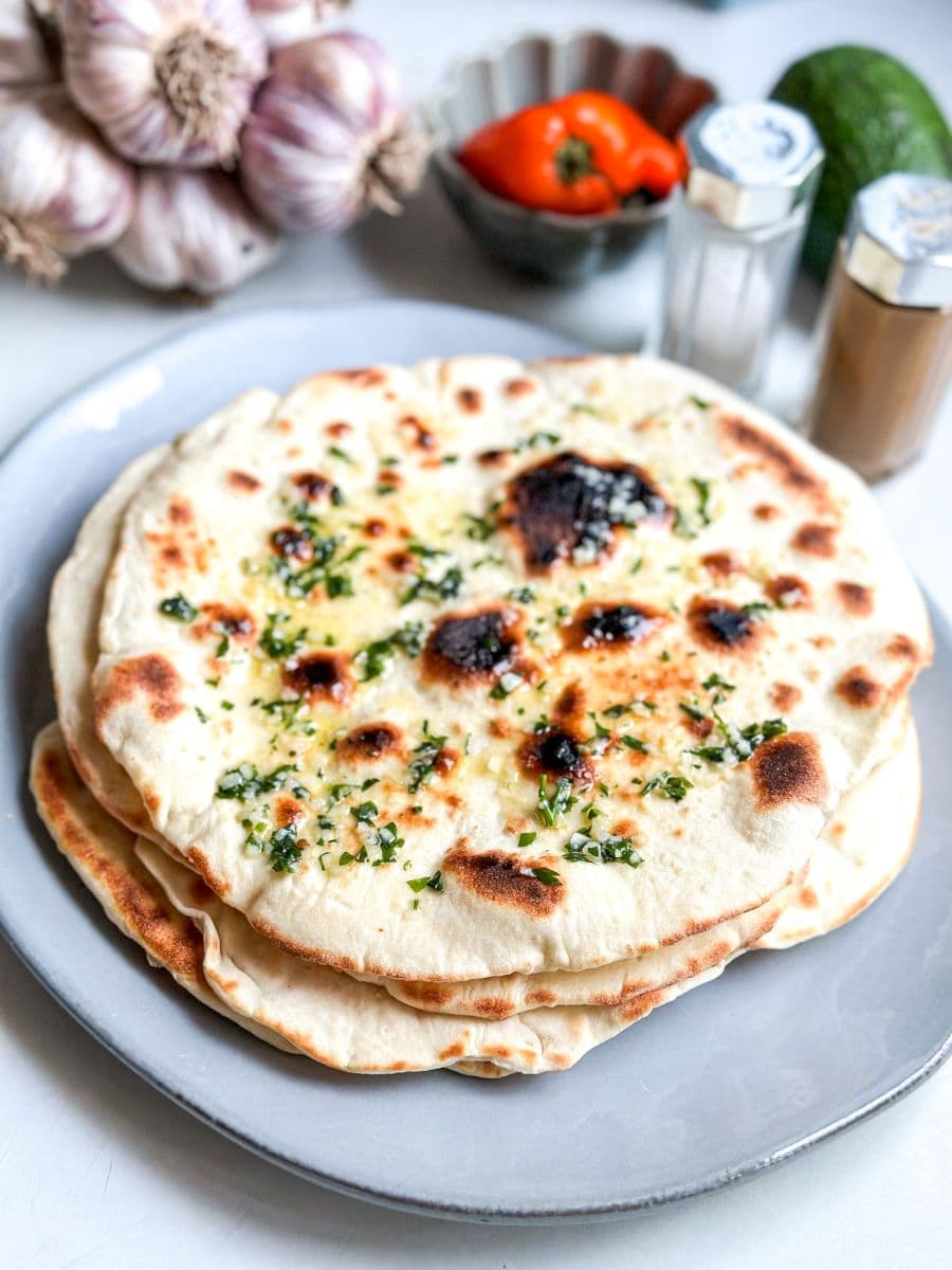 chlebki naan